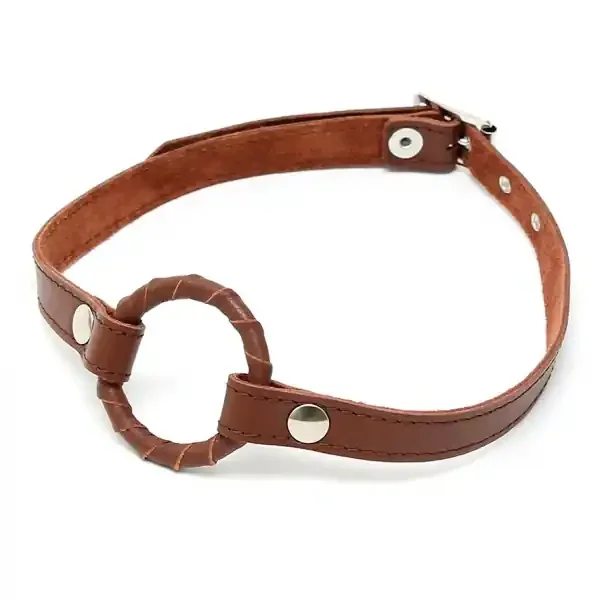 Brauner Mundknebel mit O-Ring