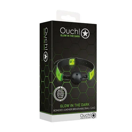 Breathable Ball Gag – Glow in the Dark