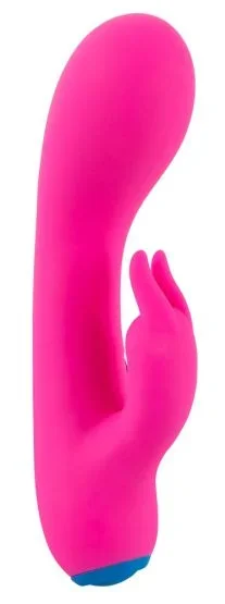 bunt. rabbit vibrator (14,5 cm, Ø bis 3,4 cm)