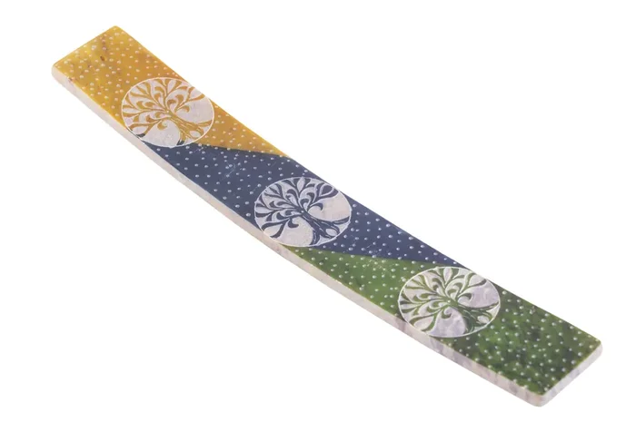 Bunter Lebensbaum Specksteinhalter