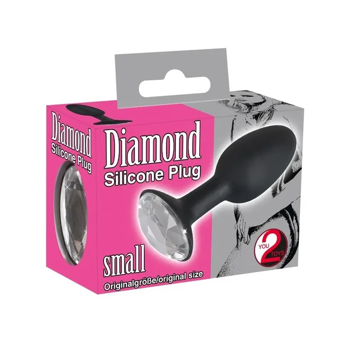 Butt Plug Diamond »Small« – Analplug mit Schmuckstein