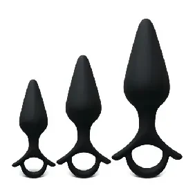 Butt-Plug-Set mit Ring