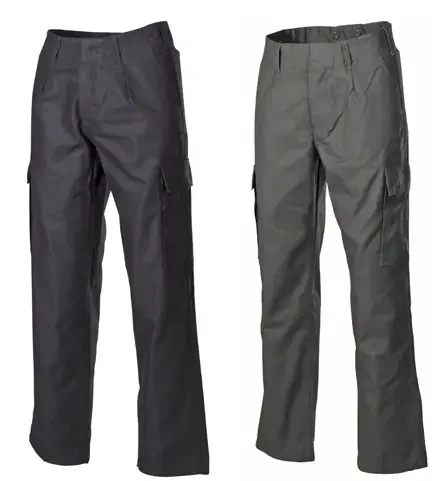 BW Moleskinhose – Feldhose (Farbe Schwarz, MI – Grösse Nato-7)