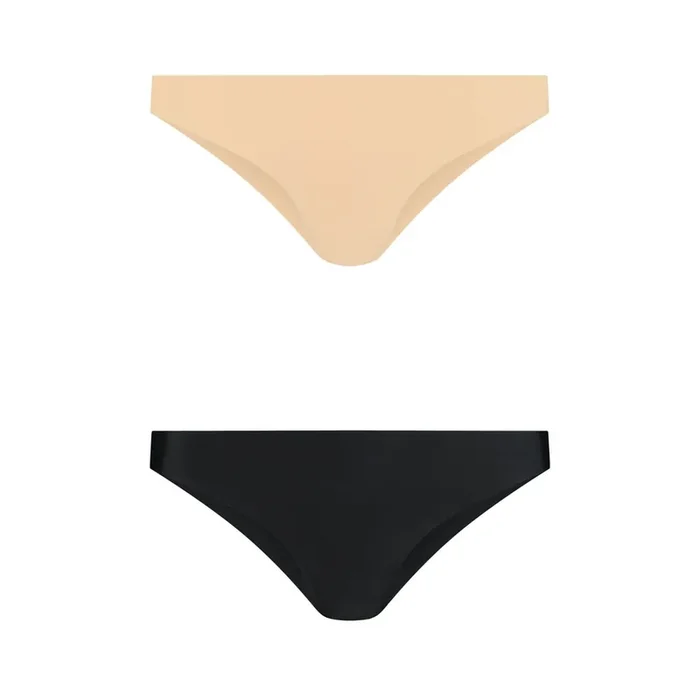 Bye Bra – Invisible Brazilian Nude + Black S