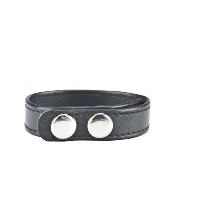 C & B Gear Snap Cock Ring Black 2