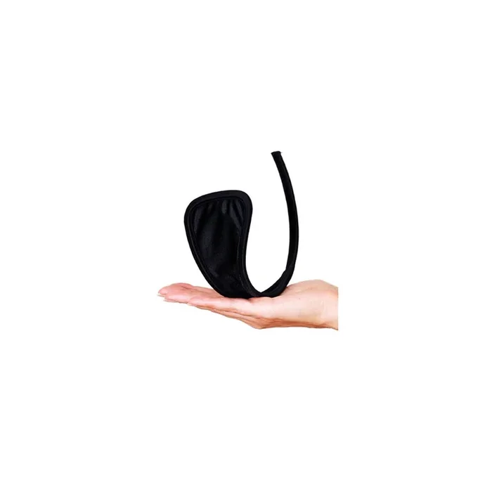 C-String – der Tanga mit Schwung – Schwarz – Größe M