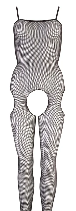 Catsuit ouvert, aus feinem elastischem Netz NO:XQSE