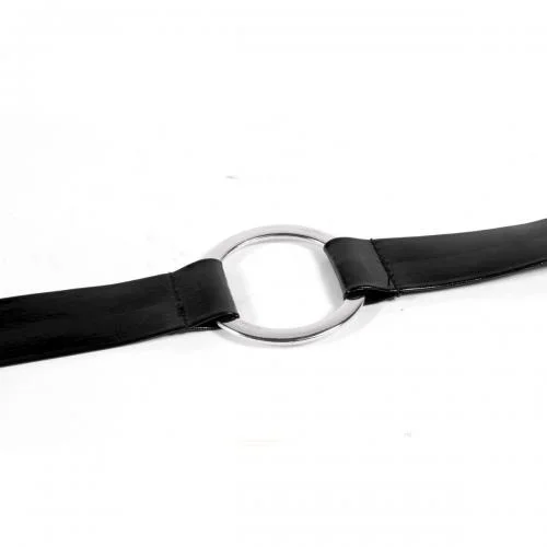 Choker-Halsband »OH MY G« in Lackschwarz