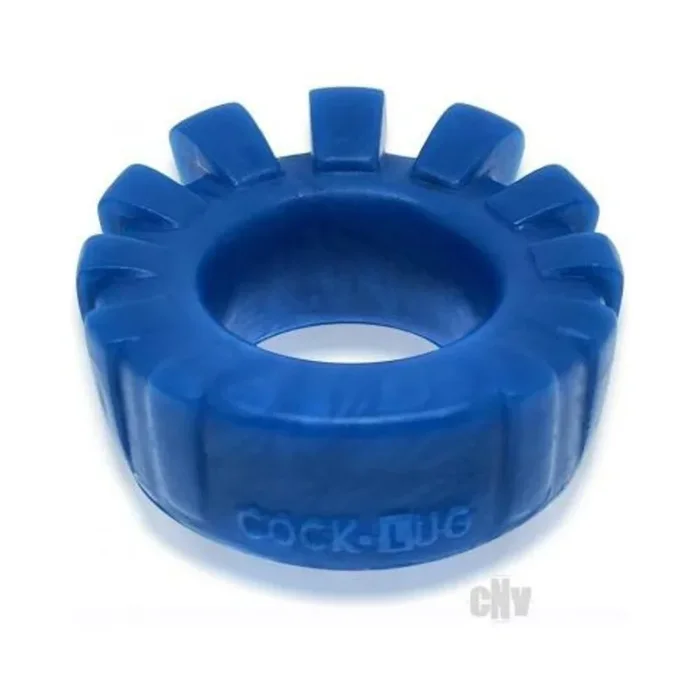 Cock-Lug Lugged Cockring – Marine Blue