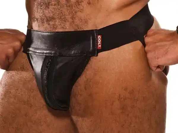 COLT – Leder Jock schwarz