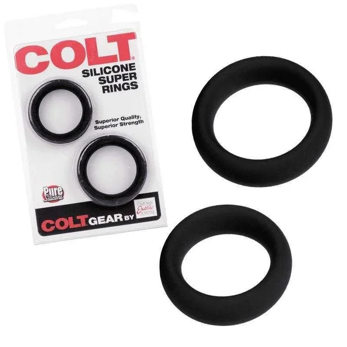 Colt Silicone Super Rings – Black