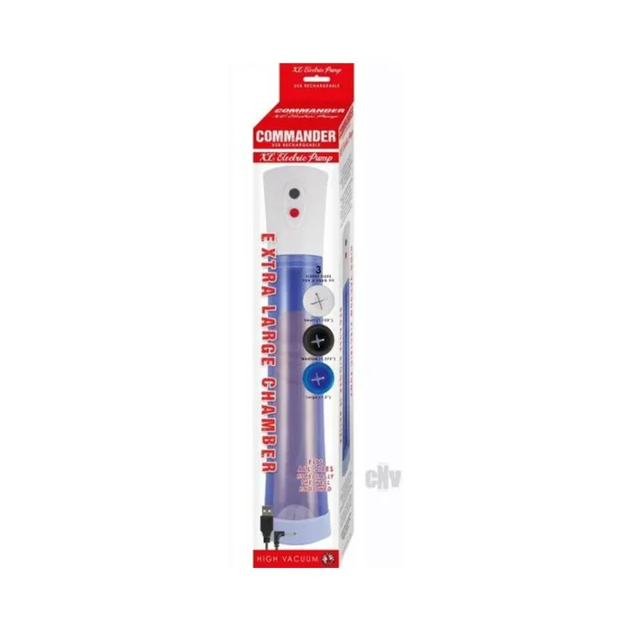 Commander XL Electric Pump – Blue