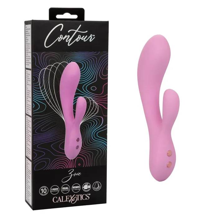 Contour Zoie Flexible Dual Massager – Pink