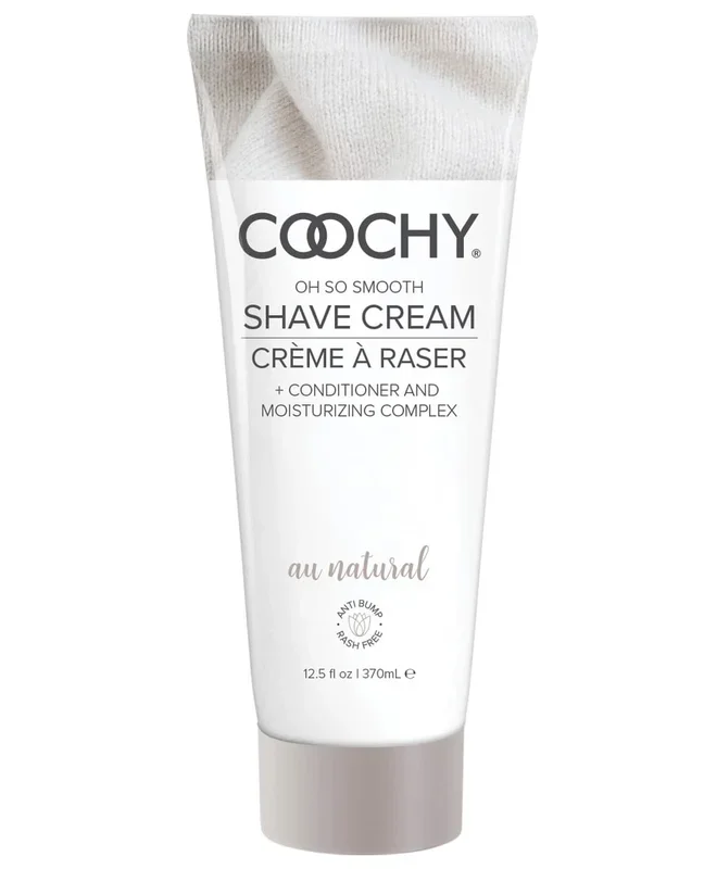 COOCHY Shave Cream – 12.5 oz Au Natural