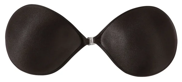 Cotelli Collection – Selbstklebender BH in Schwarz