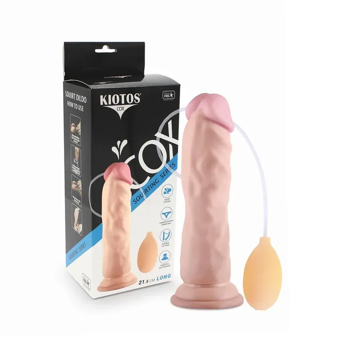 Cox Squirt Dildo – Hautfarben hell