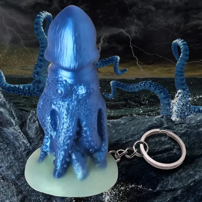 Creature Cocks Cocktopus Mini Dildo Key Chain