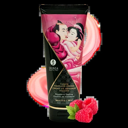 Crème de massage délectable