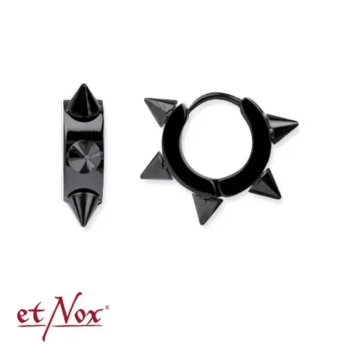 Creolen ‘Spikes‘ schwarz