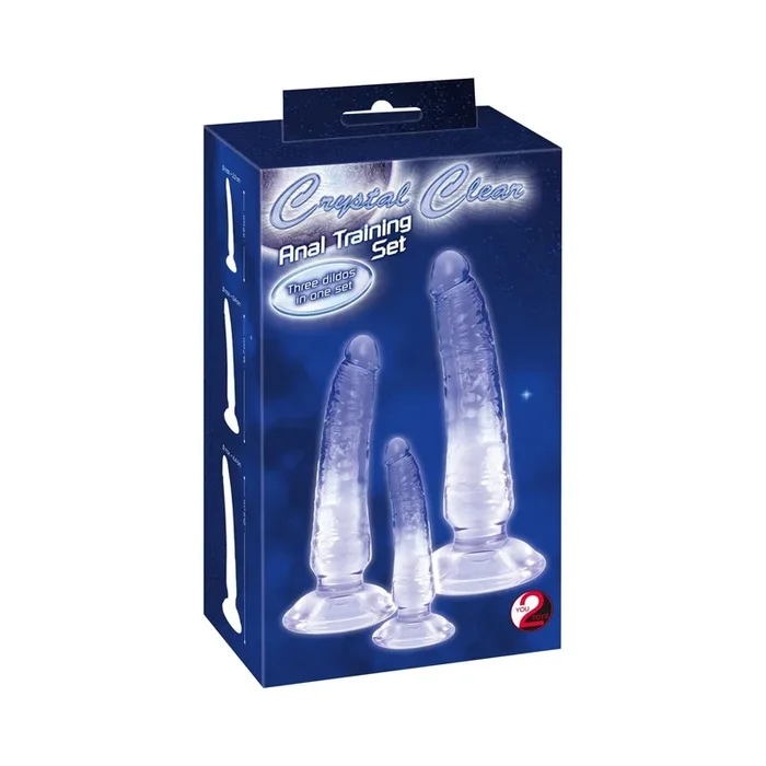 Crystal „Anal Training Set“ Blau