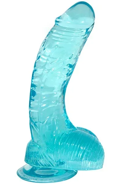Crystal Pleasures Aqua Blau 20 cm