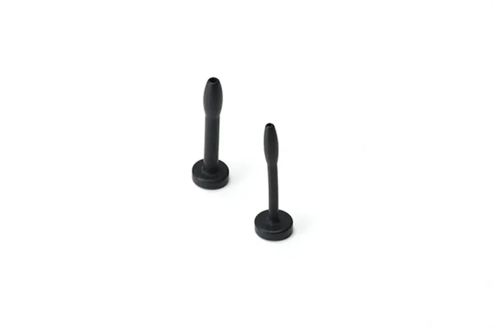 Cum Plug Kit 5,08 cm in Schwarz