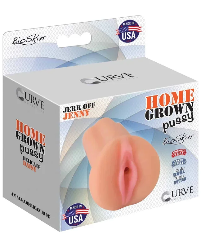 Curve Novelties Home Grown BioSkin Jerk Off Jenny – Vanilla