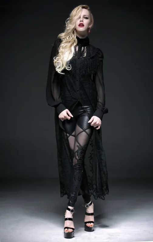 Damenleggins mit Ornamenten