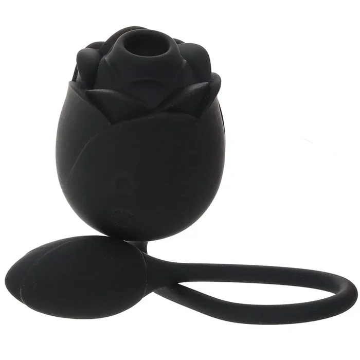 Dark Blushing Rose with Vibrating Egg
