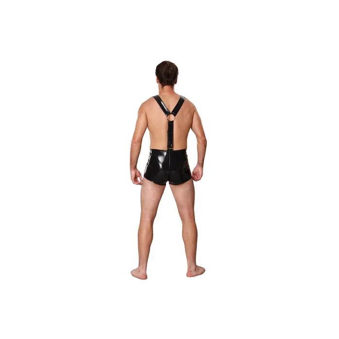 »Datex« Herren Shorts mit Träger – in Schwarz – Größe 2XL