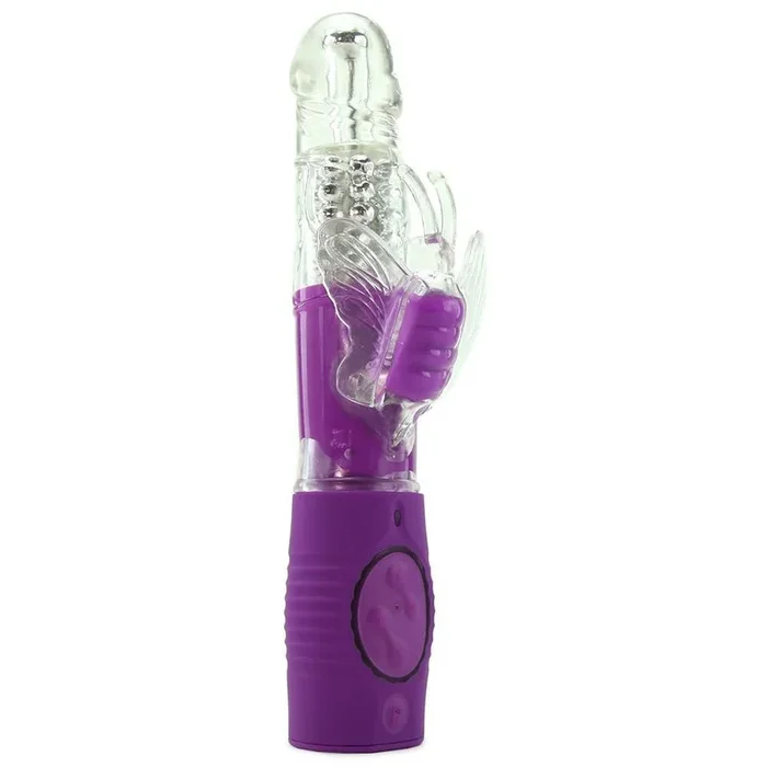 Dazzling Delight Rechargeable Rabbit Vibe in Pulsing Purple