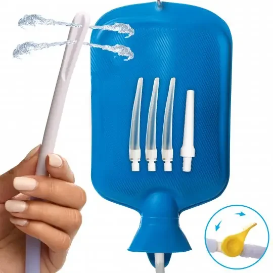 Deluxe Duschklistier-Set mit 5 Spitzen
