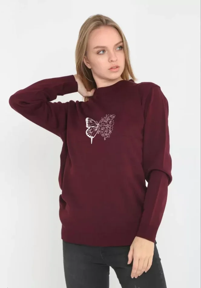 Deluxerie Gestrickter Pullover MF-Fermina