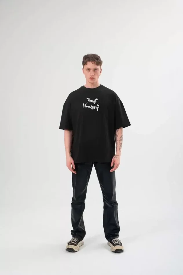 Deluxerie T-shirt MF-Coal