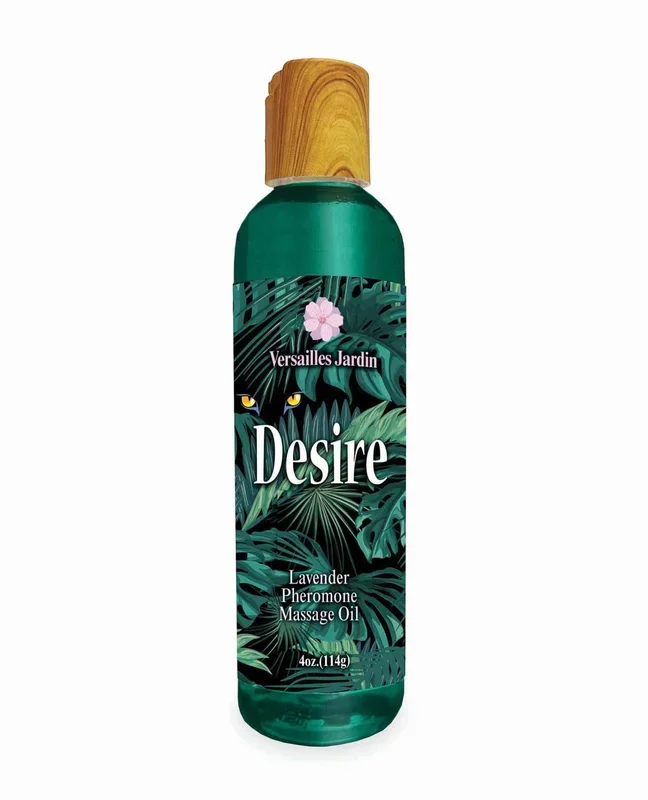 Desire Pheromone Massage Oil – 4 oz Lavender