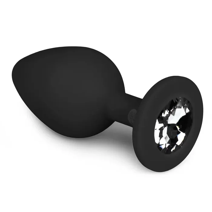 Diamond Analplug mittlgroß – schwarz