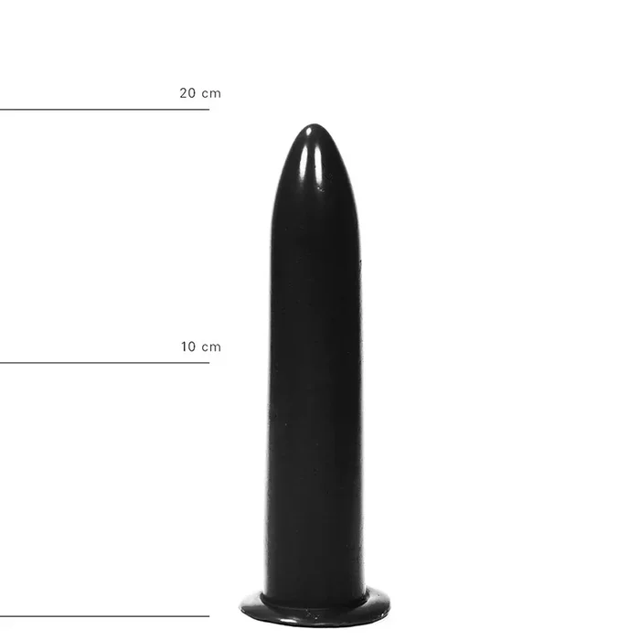Dildo, 20 cm, Schwarz