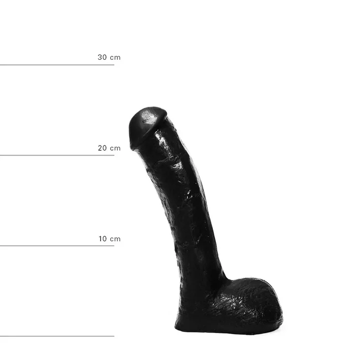 Dildo All Black 13.5 cm