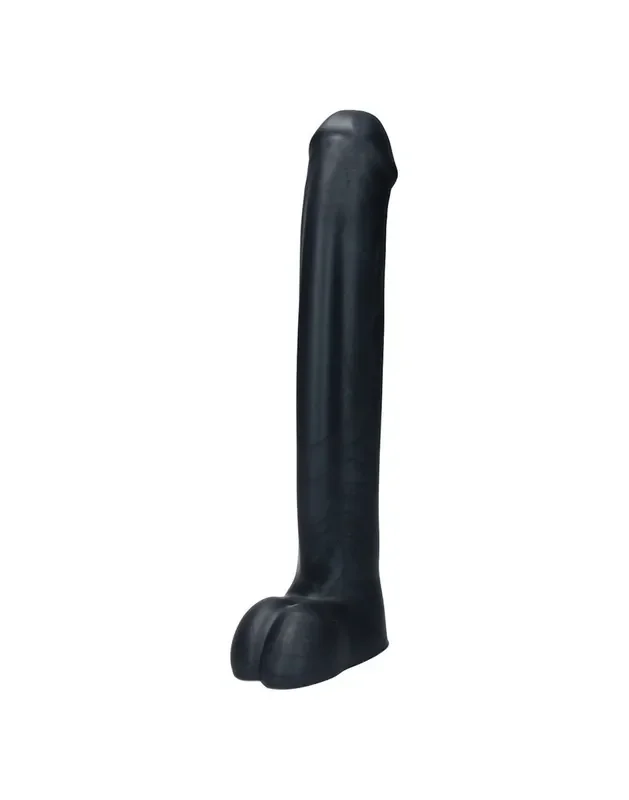 Dildo ‘Hyper‘ metallic schwarz/grau