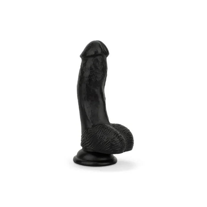 Dildo mit Hoden 12 cm – Schwarz