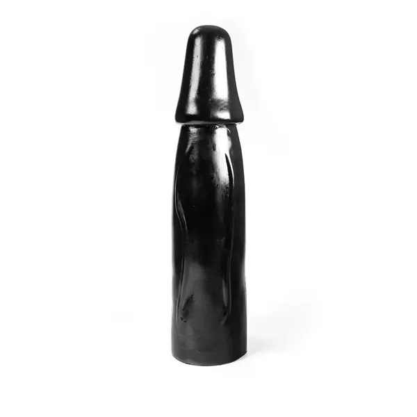 Dildo mit pilzförmigem Kopf – schwarz