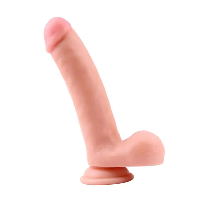 Dildo mit Saugfuß – leicht gebogen