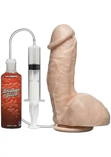 Dildo ‘Sperma‘ hautfarben hell