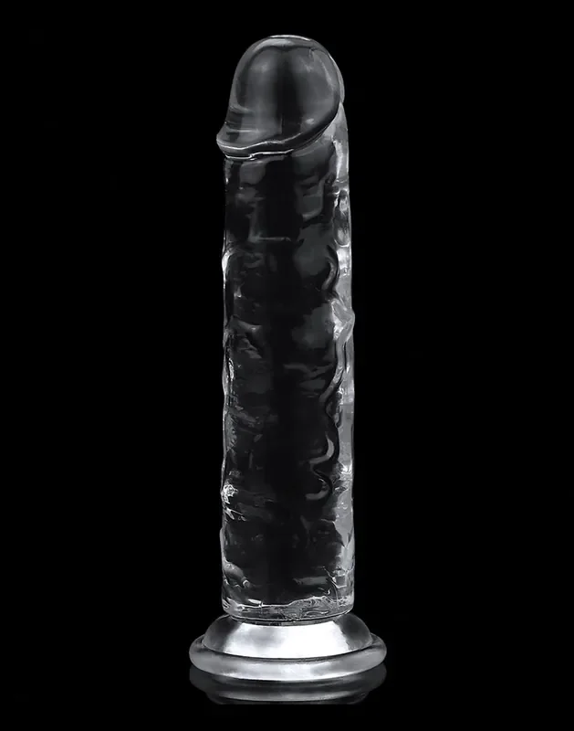 Dildo transparent 18 cm