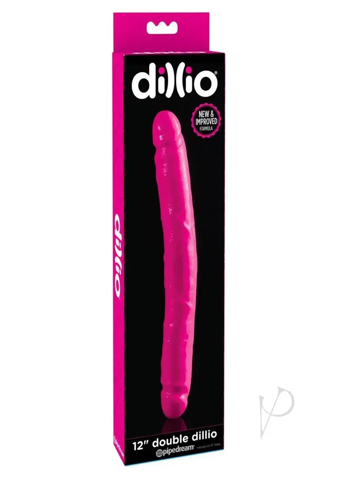 Dillio 12″ Double Dillio – Pink