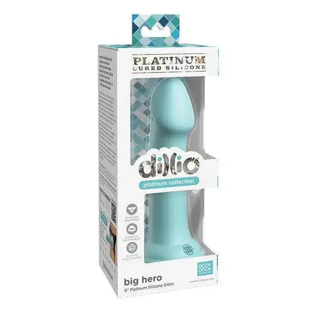 Dillio Platinum 6″ Big Hero Silicone Dildo