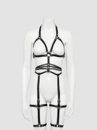 DOMINIX Deluxe Körper- und Bein-Harness