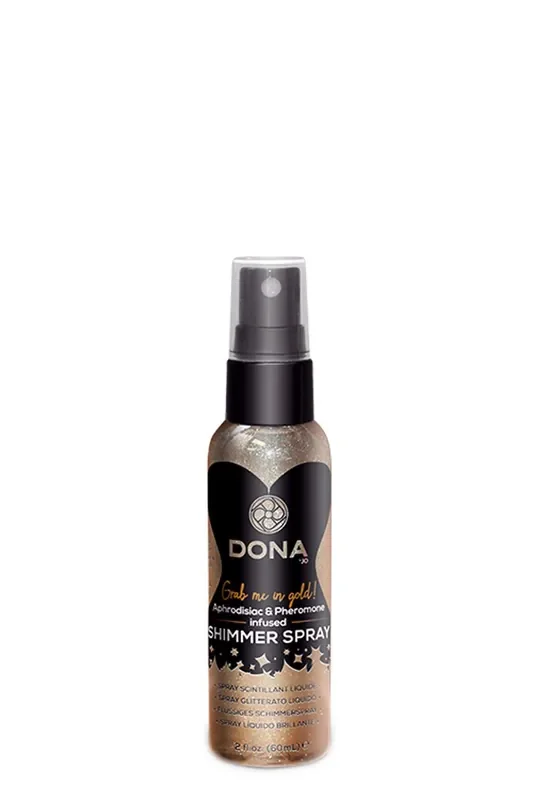 Dona Shimmer Spray Gold