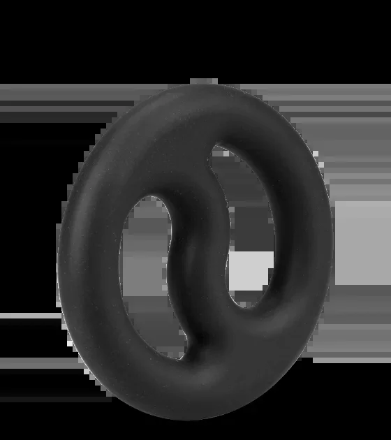 Doppel-Cockring aus medizinischem Silikon Misly