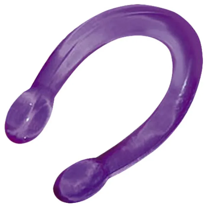 Doppeldildo in Violett